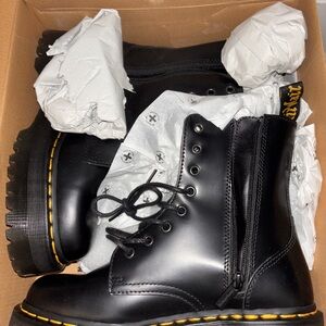 Dr. Martens Black Jadon Platform Boots